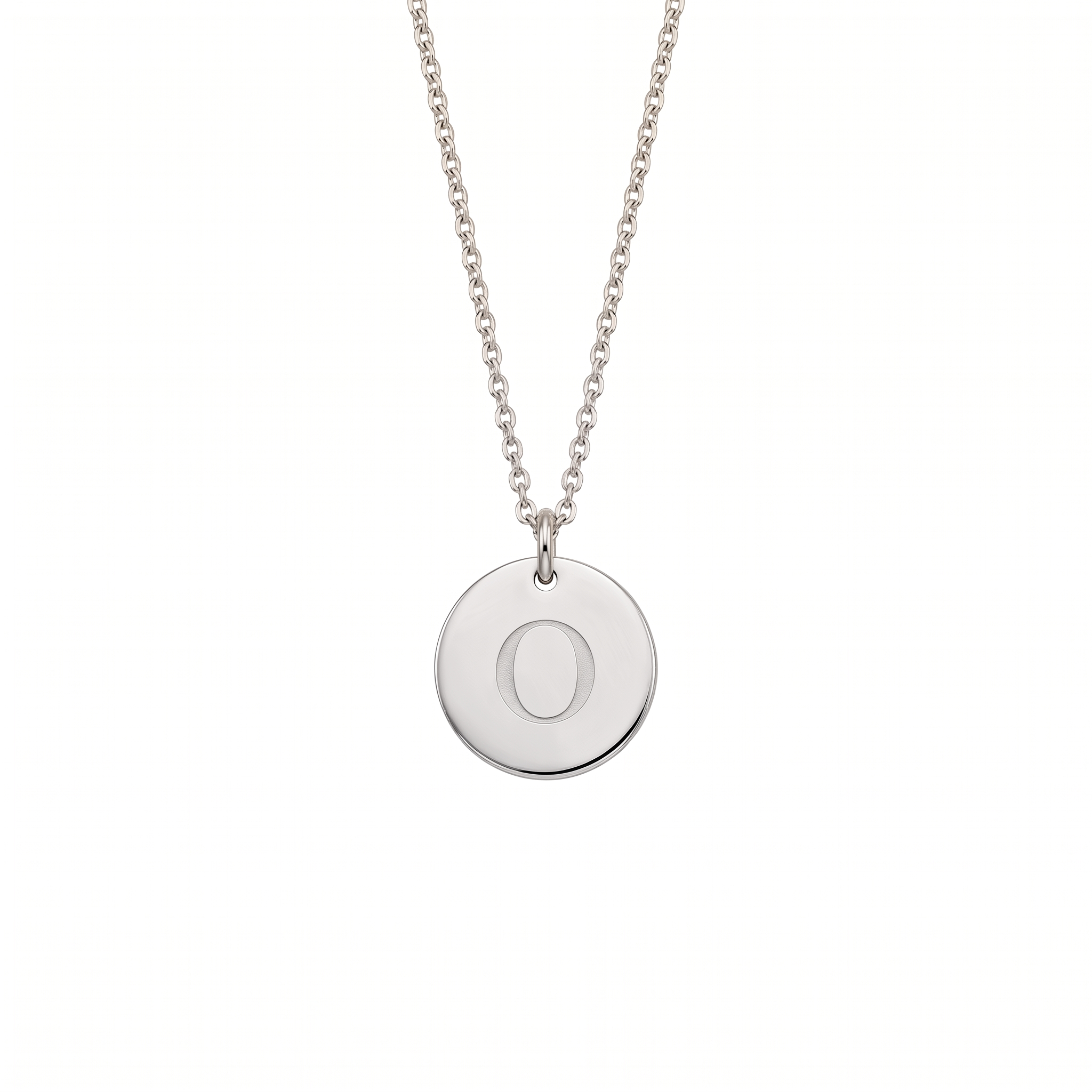 Elegant Gold Letter Pendant Necklace