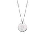 Elegant Gold Letter Pendant Necklace