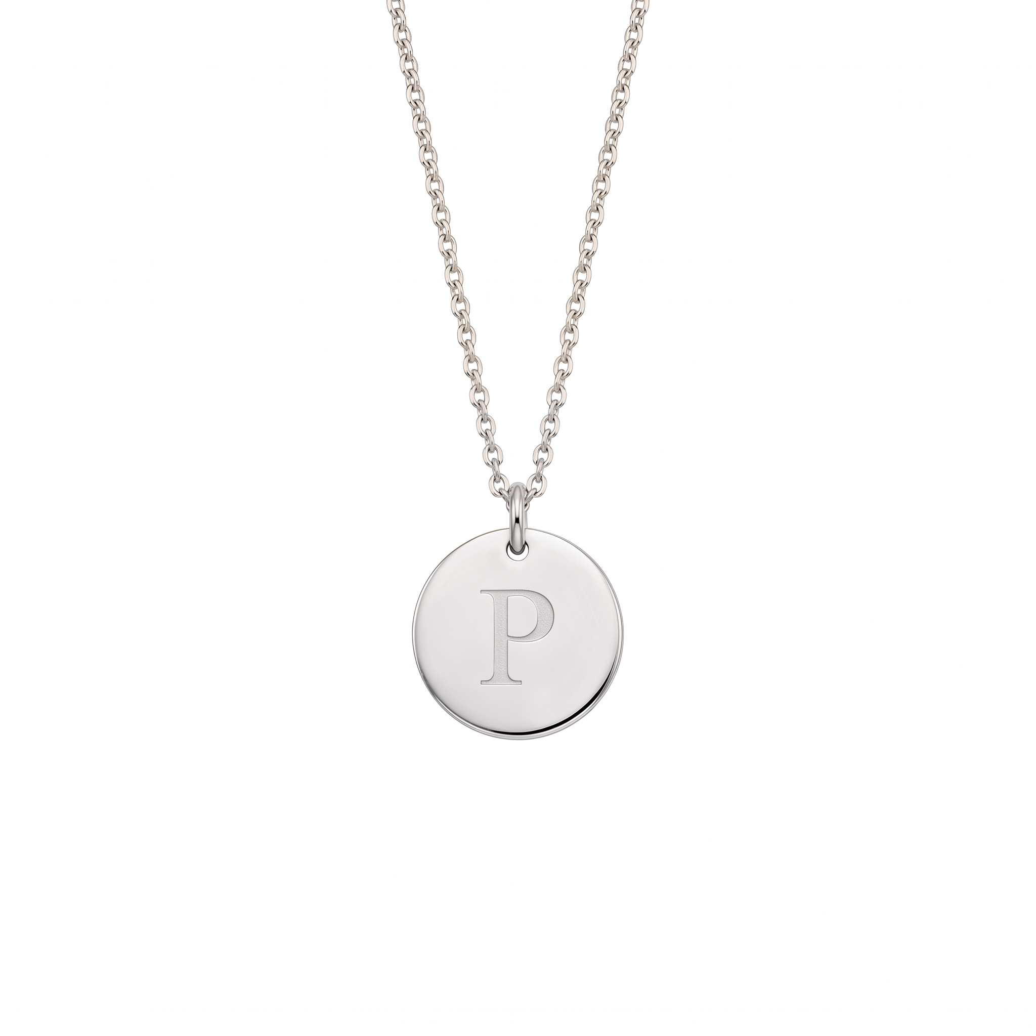 Elegant Gold Letter Pendant Necklace