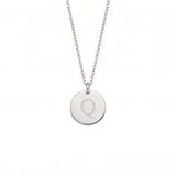 Elegant Gold Letter Pendant Necklace