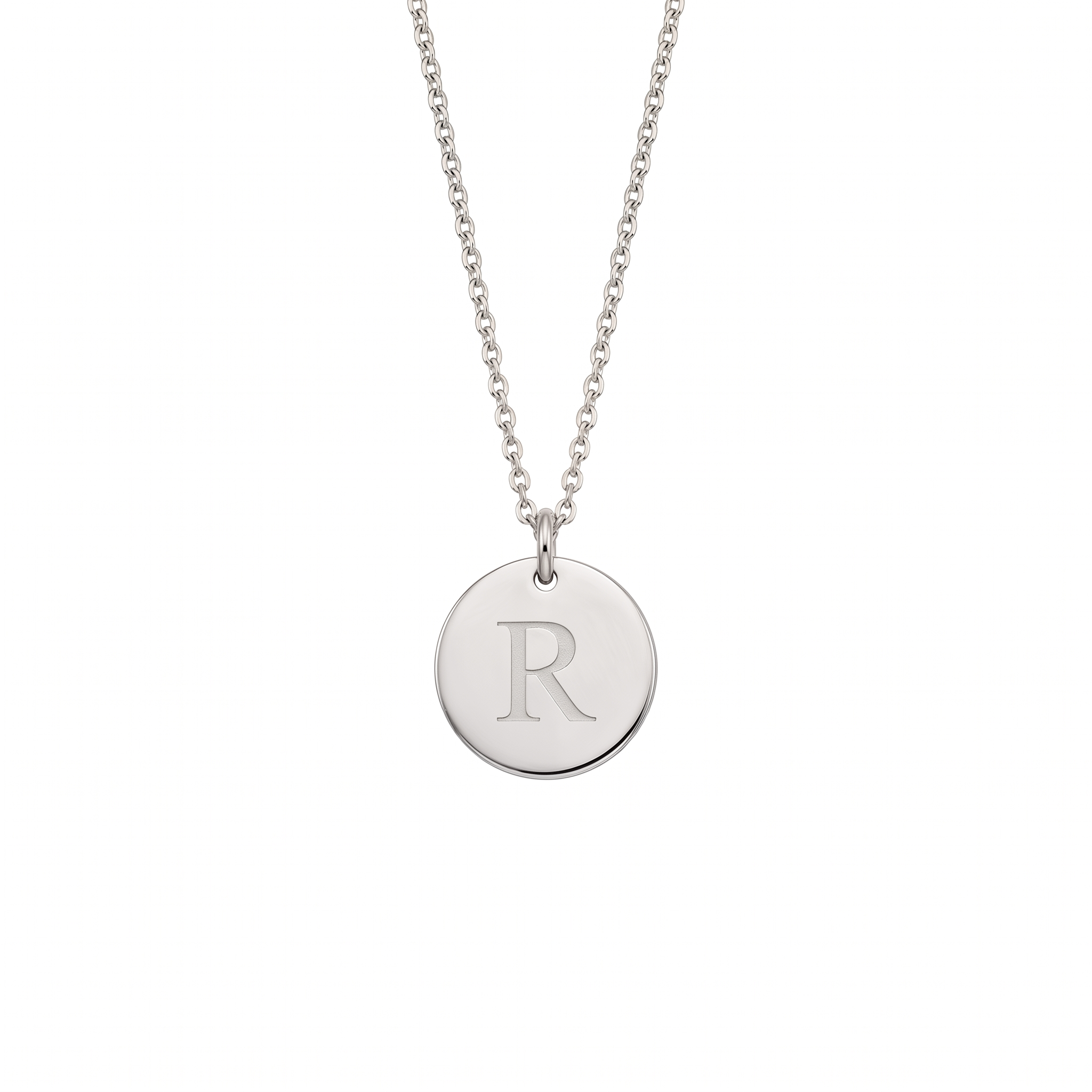 Elegant Gold Letter Pendant Necklace