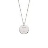 Elegant Gold Letter Pendant Necklace