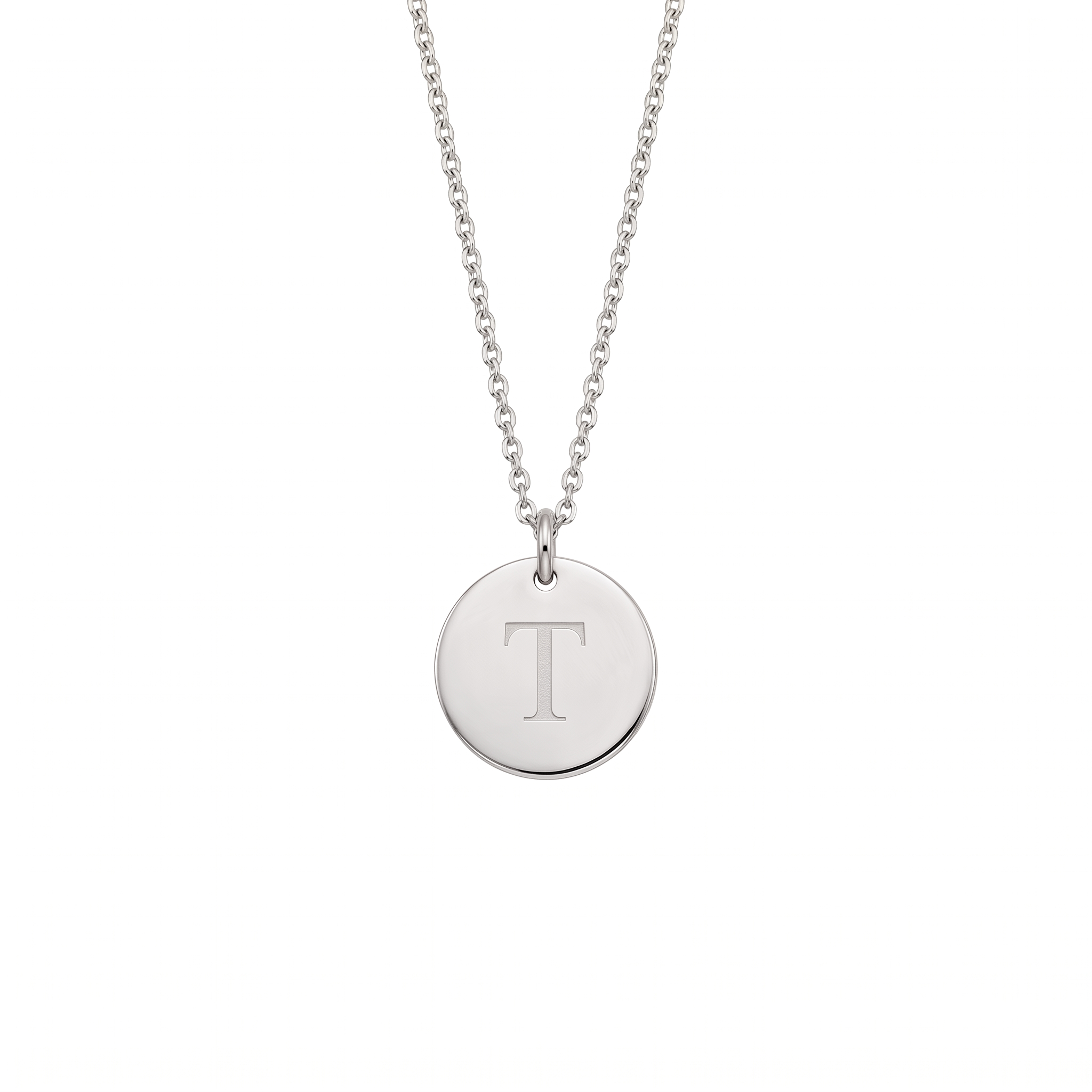 Elegant Gold Letter Pendant Necklace