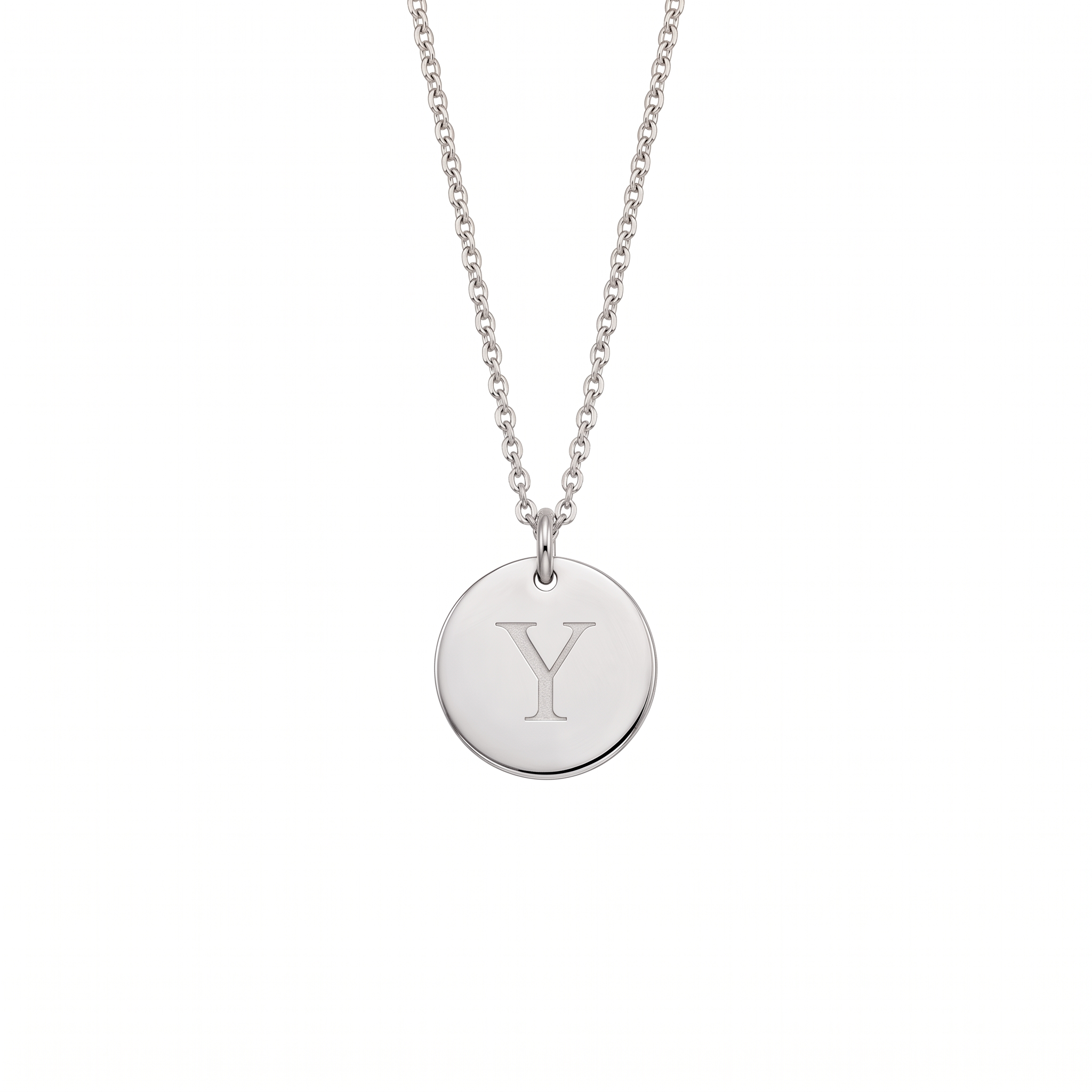 Elegant Gold Letter Pendant Necklace