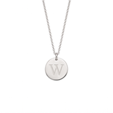 Elegant Gold Letter Pendant Necklace