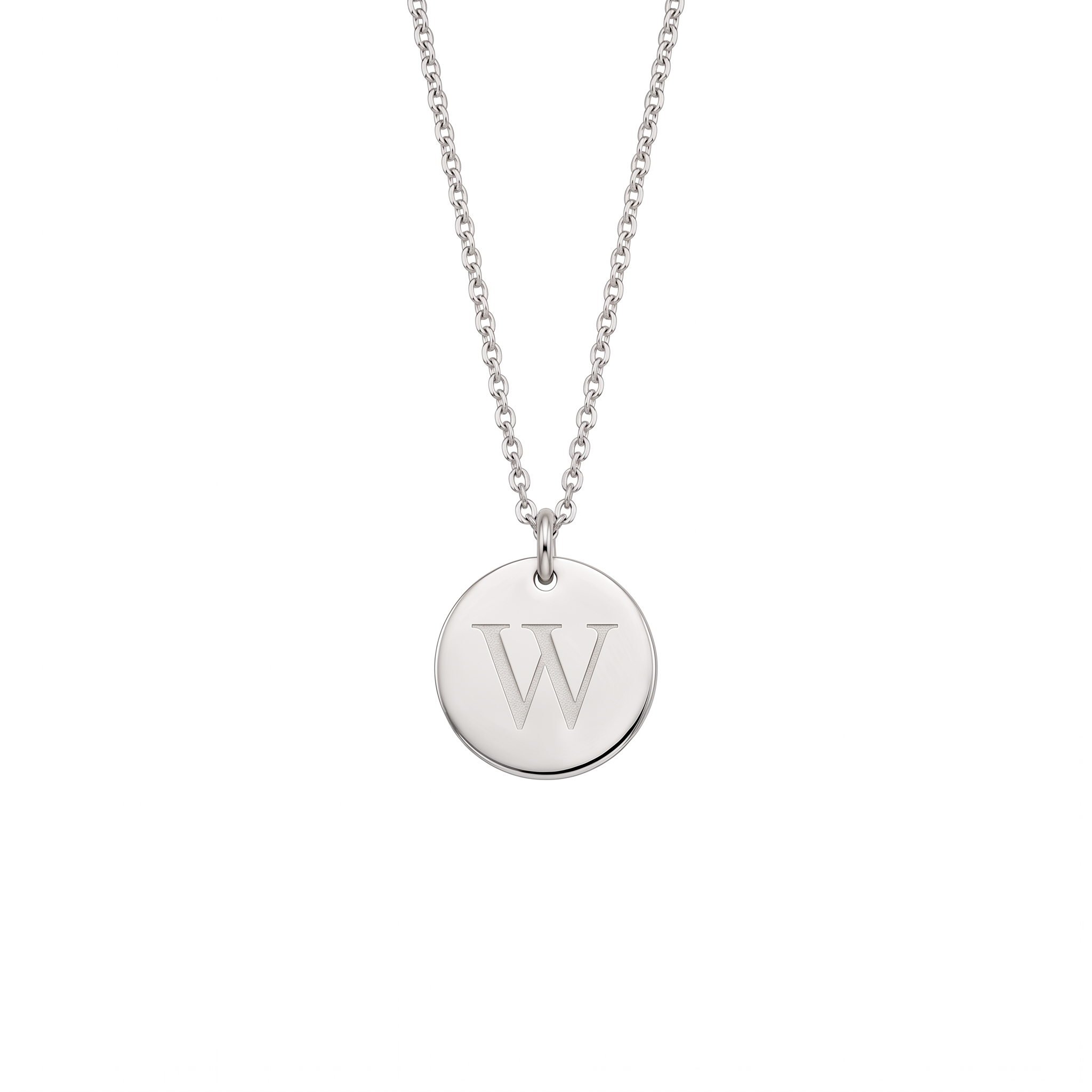 Elegant Gold Letter Pendant Necklace