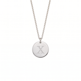 Elegant Gold Letter Pendant Necklace