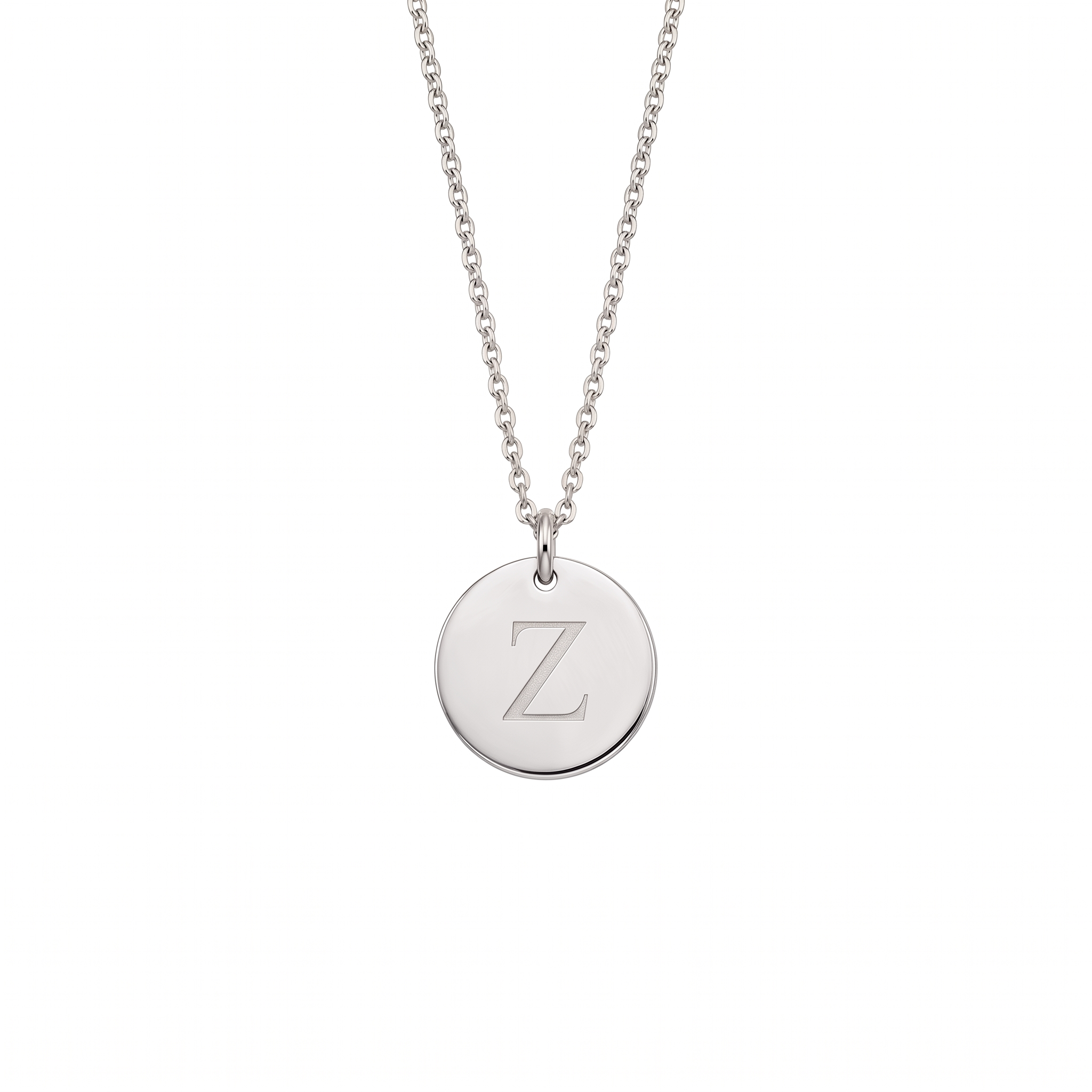 Elegant Gold Letter Pendant Necklace