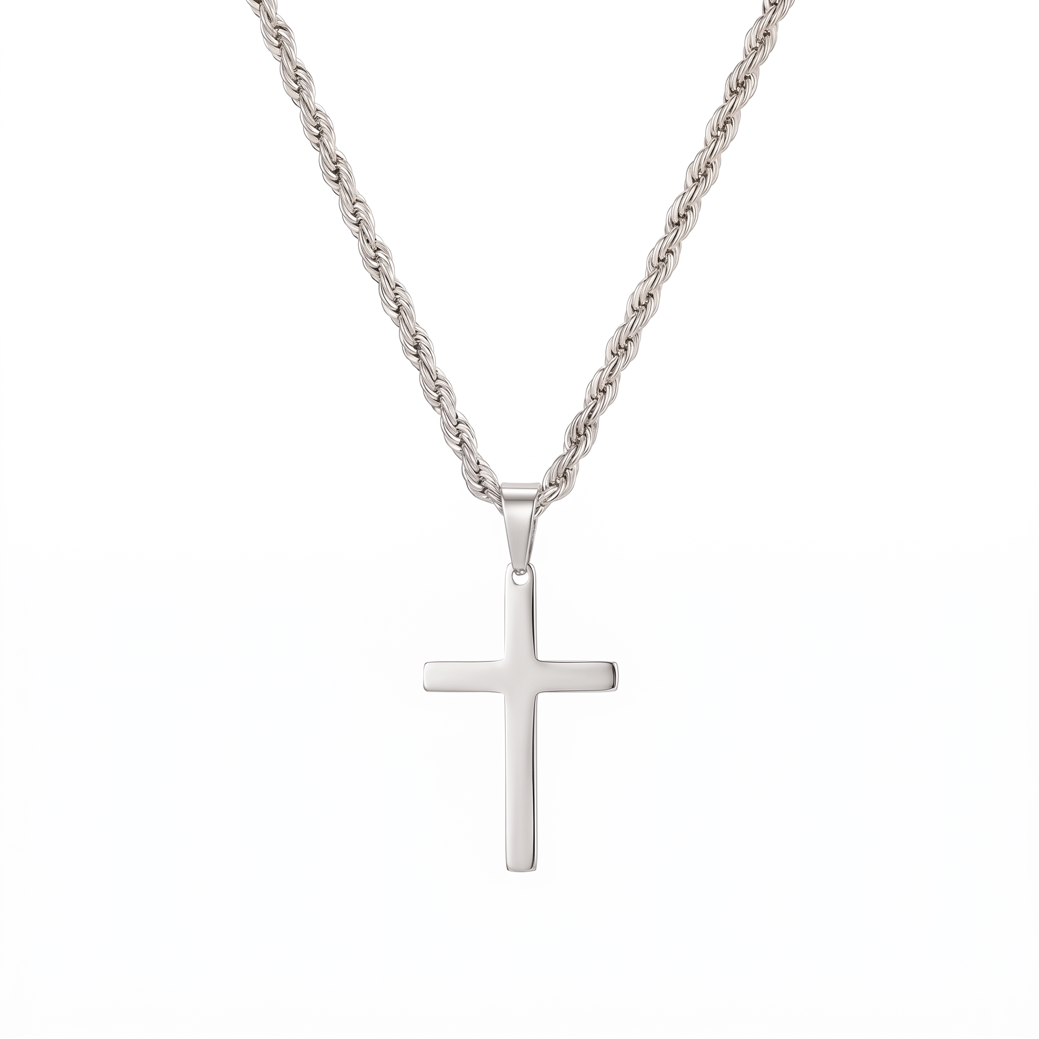Unisex Gold Cross Necklace