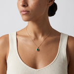 Model wearing the Zarela Fontayne Necklace