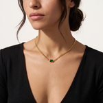 Model wearing the Elodie Veyrac Necklace